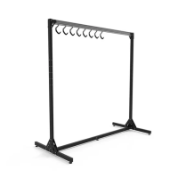 Stashed Freestanding Frame Long Starter - 8 Bikes inkl.6 Launch Pad Fahrradschutz + Spacerail Freewheel Kit