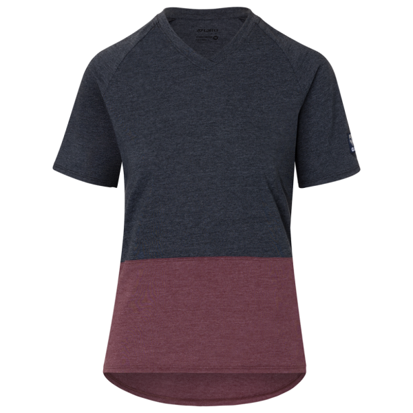 Giro W Arc Jersey, charcoal/maroon, X