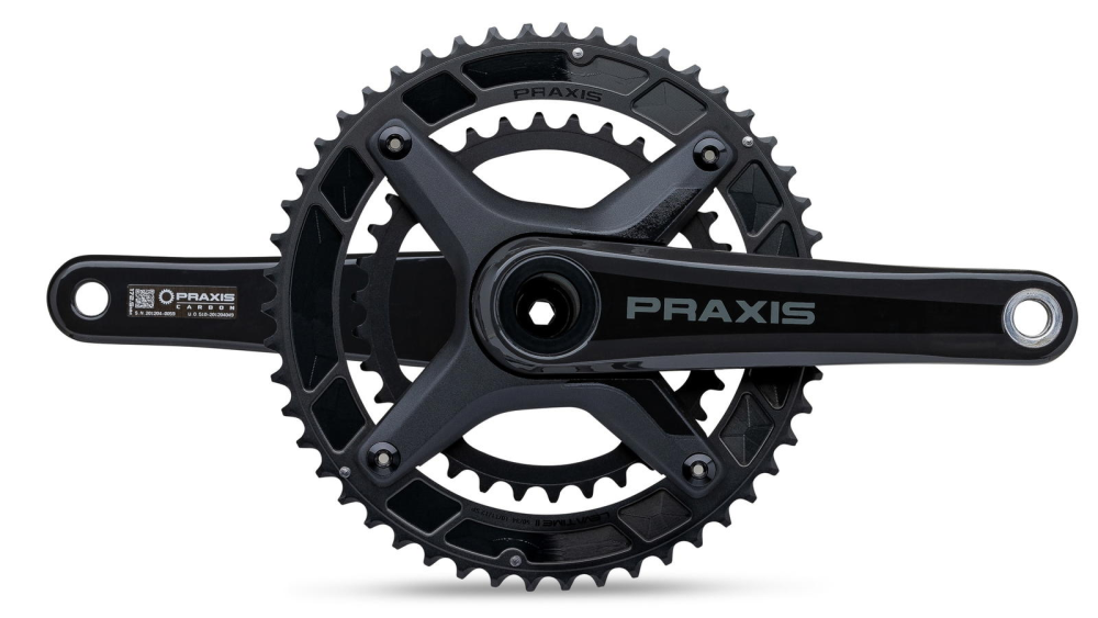 Praxis Zayante alu Kurbel – M28/30 – Direct Mount, 48/32 4-Loch 160/104 mm, 172.5 mm