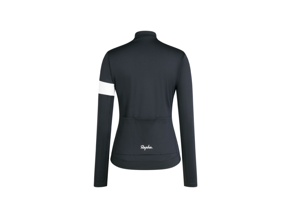 RAPHA Jersey 24 Core Thermal Long Sleeve Women Small Black