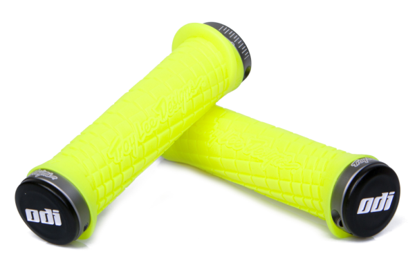ODI Troy Lee Design Lock-On Griff. Yellow/Grey.