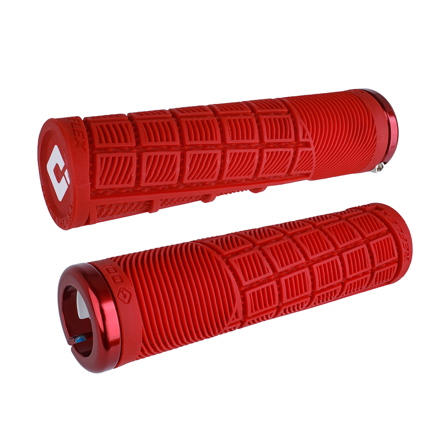 ODI Reflex V2.1 Lock-On Griff. Red.
