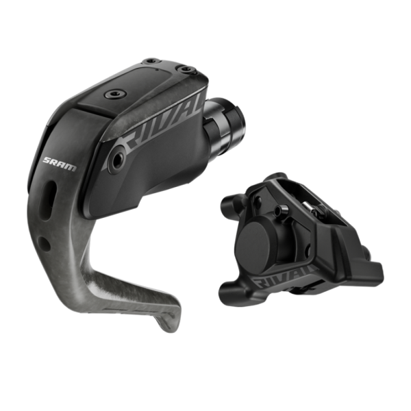 SRAM Disc Brake Rival Aero hydraulic Disc Flat Mount, anodized black, 2000mm