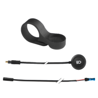 Supernova / Mini 2 Pro - 12V - 12V, mit magnetischem Fernlichttaster, schwarz poliert