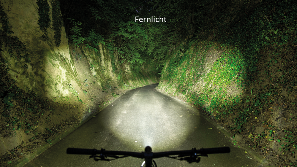 Supernova / Mini 2 Pro - 12V - 12V, mit magnetischem Fernlichttaster, schwarz poliert