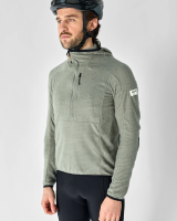 Albion Cycling Unisex Primaloft Active Evolve Hoodie Limestone L