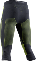 X-BIONIC Men Energy Accumulator 4.0 Pants 3/4 charcol/yellow