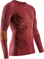 X-BIONIC Men Energy Accumulator 4.0 Shirt LG SL dune red/orange