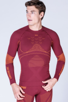 X-BIONIC Men Energy Accumulator 4.0 Shirt LG SL dune red/orange