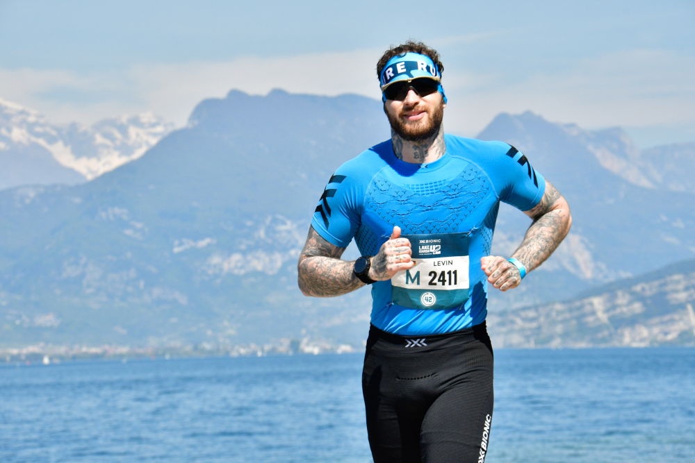 X-BIONIC MEN Twyce 4.0 Running Shirt SH SL twyce blue/opal black