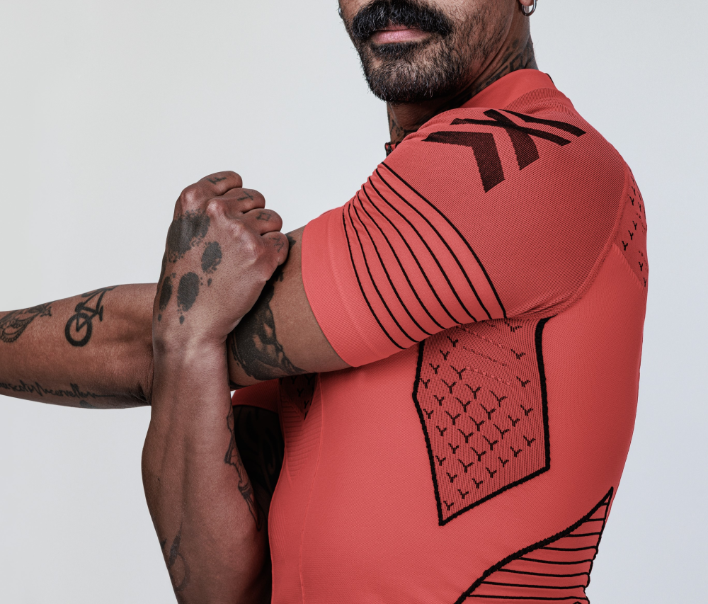 X-BIONIC Men Twyce Race Shirt SH SL red/black