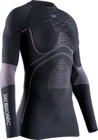 X-BIONIC Women Energy Accumulator 4.0 Shirt LG SL charcoal/magnolia