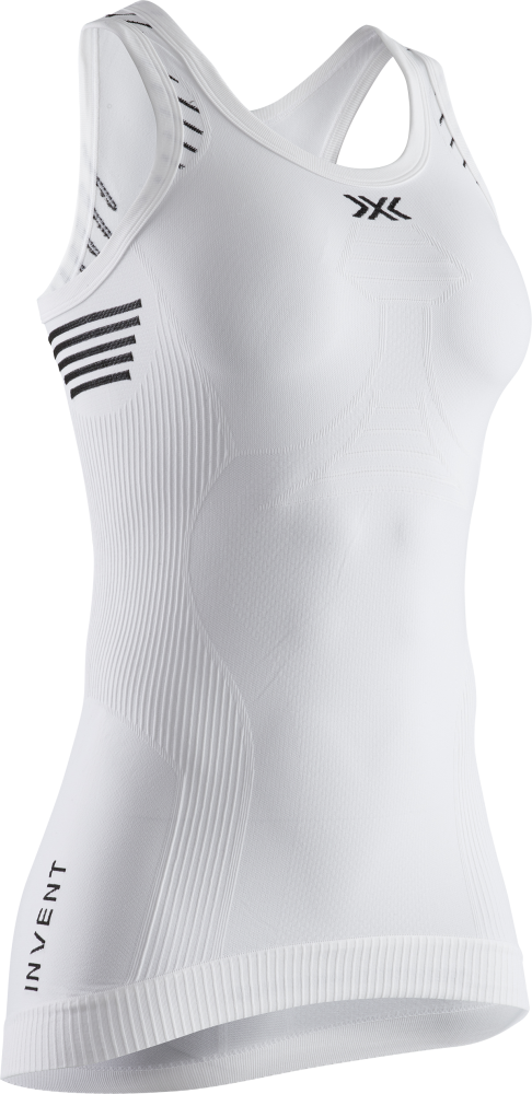 X-BIONIC WOMEN Invent 4.0 LT Singlet arctic white/dolomite grey