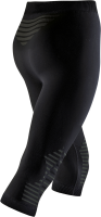 X-BIONIC Women Invent 4.0 Pants 3/4 black/charcoal
