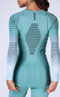 X-BIONIC Women Invent FX Shirt LS sage green/light grey/optical white