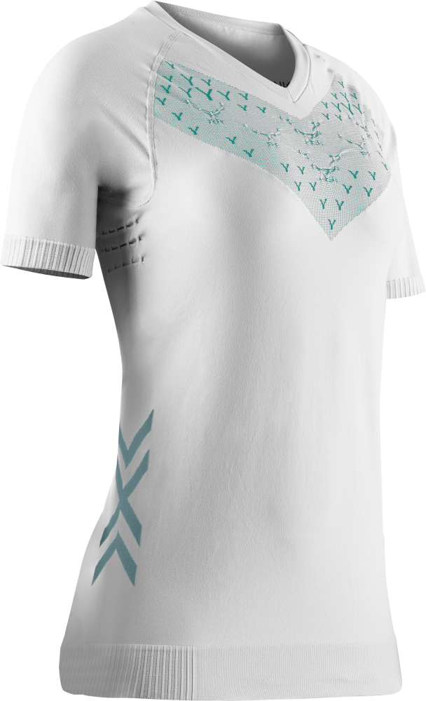 X-BIONIC Women Twyce Run Shirt SH SL white/clearwater