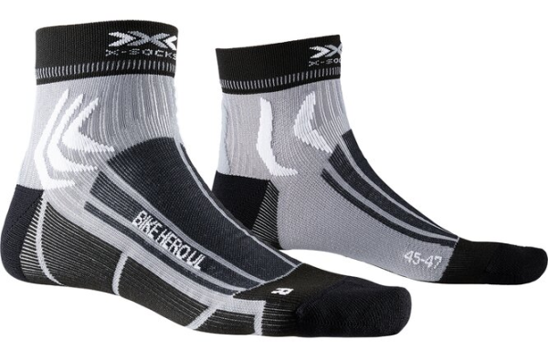 X-SOCKS Bike Hero UL opal black/dolomite grey