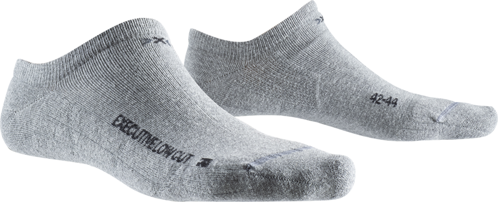 X-SOCKS Executive low cut pearl grey melange