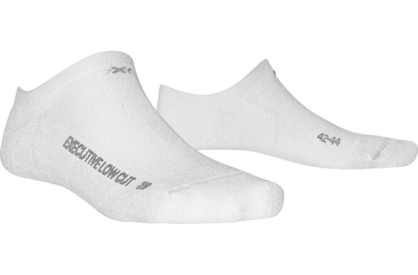 X-SOCKS Executive low cut white
