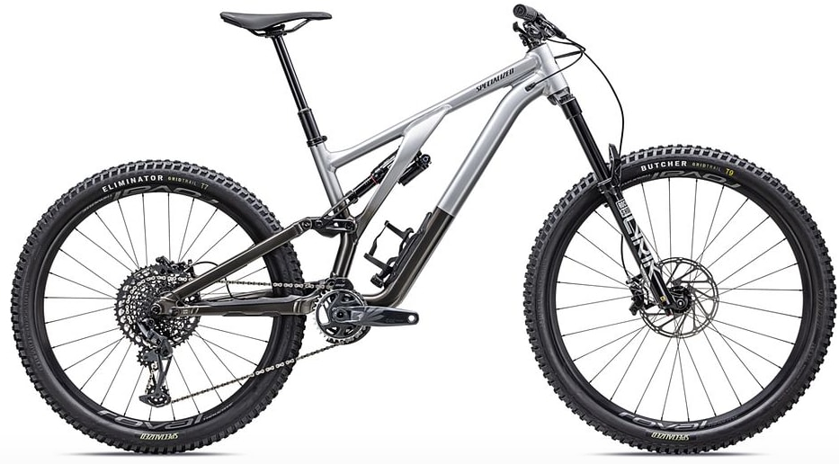 Specialized Stumpjumper EVO Elite Alloy, GLOSS SILVER DUST / BLACK TINT, S4