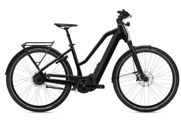 FLYER Upstreet 7.23 Pearl Black Gloss Mixed L 28 Zoll 750Wh