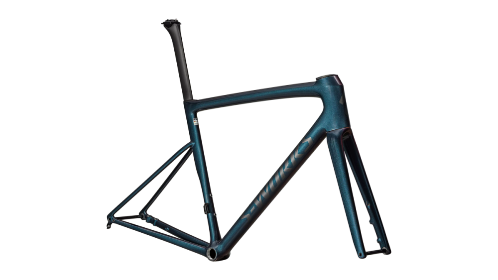 Specialized S-Works Tarmac SL8 Frameset, Gloss Red To Black Pearl Over Deep Lake Metallic