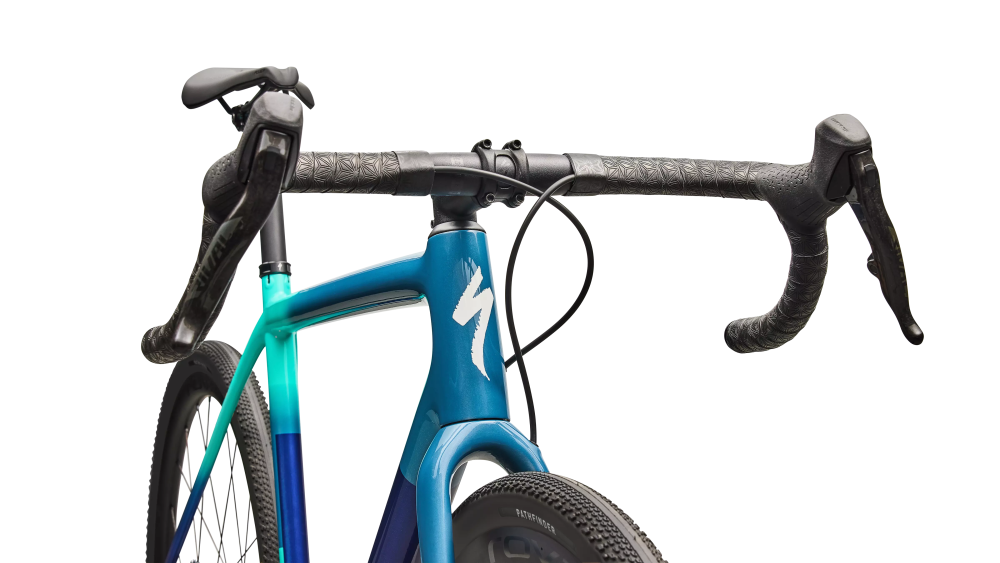 Specialized Crux Expert SRAM Rival XPLR AXS Grey Blue/lagoon Blue/dune White/majesty Blue