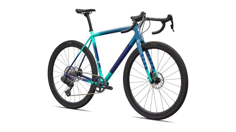 Specialized Crux Expert SRAM Rival XPLR AXS Grey Blue/lagoon Blue/dune White/majesty Blue