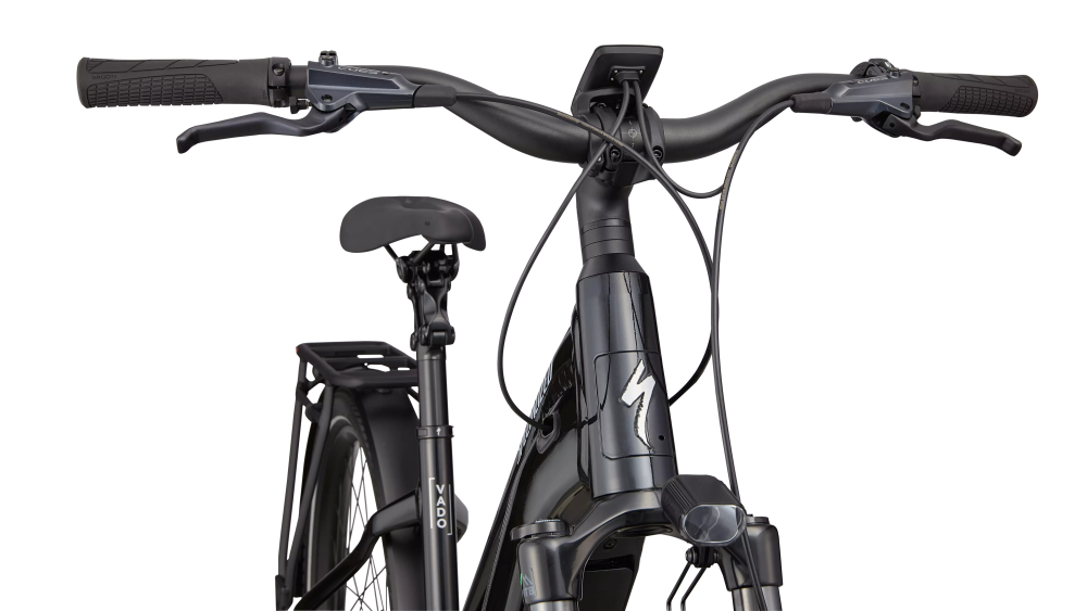 Specialized Turbo Vado 5.0 IGH Step-Through Gloss Castblack / Satin Silver Reflective S