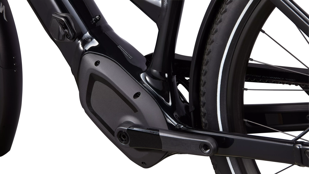 Specialized Turbo Vado 5.0 IGH Step-Through Gloss Castblack / Satin Silver Reflective S