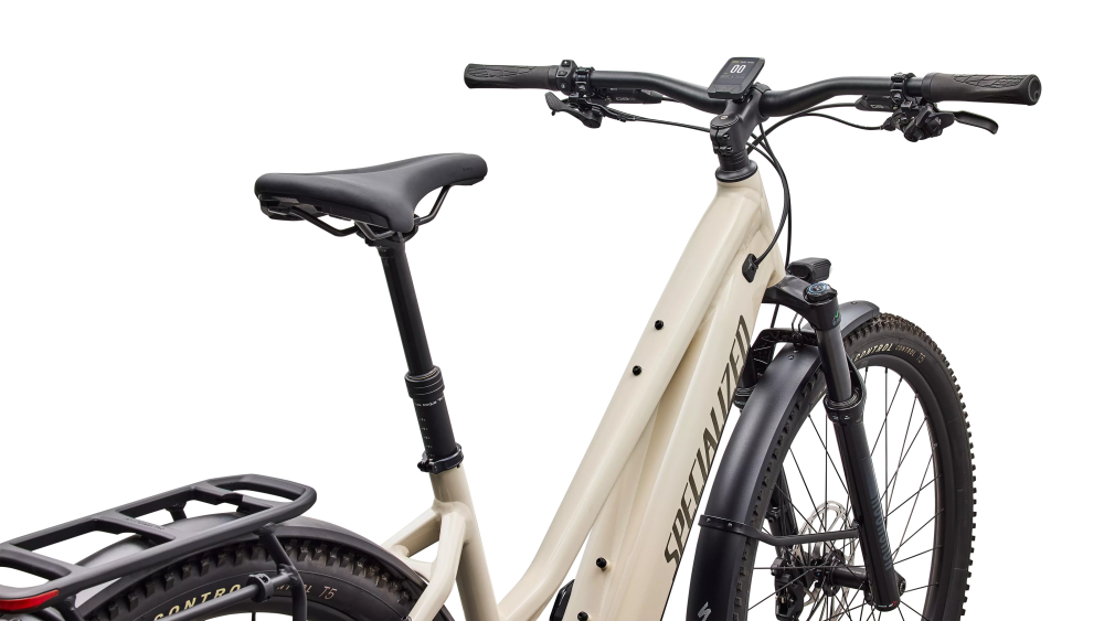 Specialized Turbo Tero 5.0 EQ Step-Through Gloss White Mountains / Gunmetal L