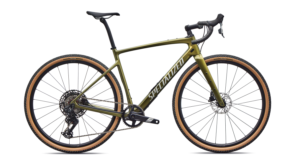 Specialized Diverge 4 Comp Carbon SRAM Apex AXS/S1000 Laurel Green Metallic/dolomite 49