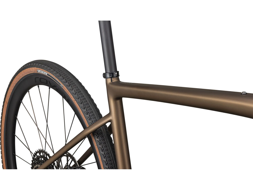 Specialized Diverge Expert Carbon, Satin Burnt Gold Metallic / Black Liquid Metal, 58