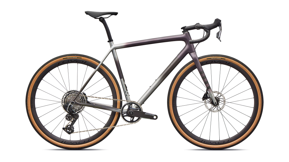 Specialized Crux Pro SRAM Force XPLR AXS Nebula Metallic/shadow Silver/laurel Green/smoke 49