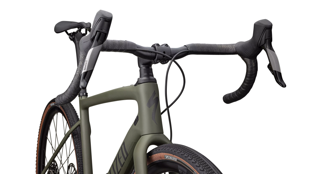 Specialized Diverge Comp Carbon , Satin Oak Green / Smoke, 54