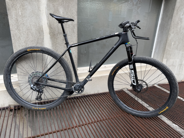 OPEN Gravelbike Schwarz Matt L Custom